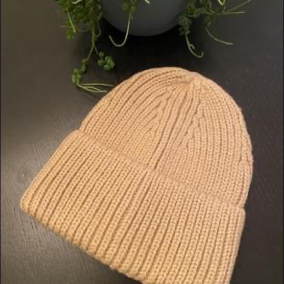 Goodthreads Beanie Beige - Picture 1 of 2